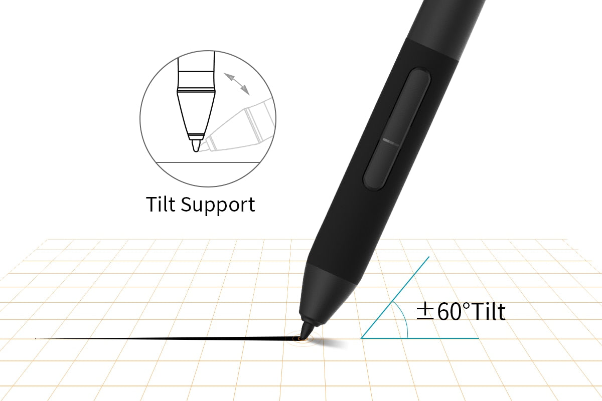 GAOMON M106K PRO 10'' Graphics Drawing Tablet with 8192 Levels Tilt Supported Battery-free Art Stylus for Windows/Mac/Android OS