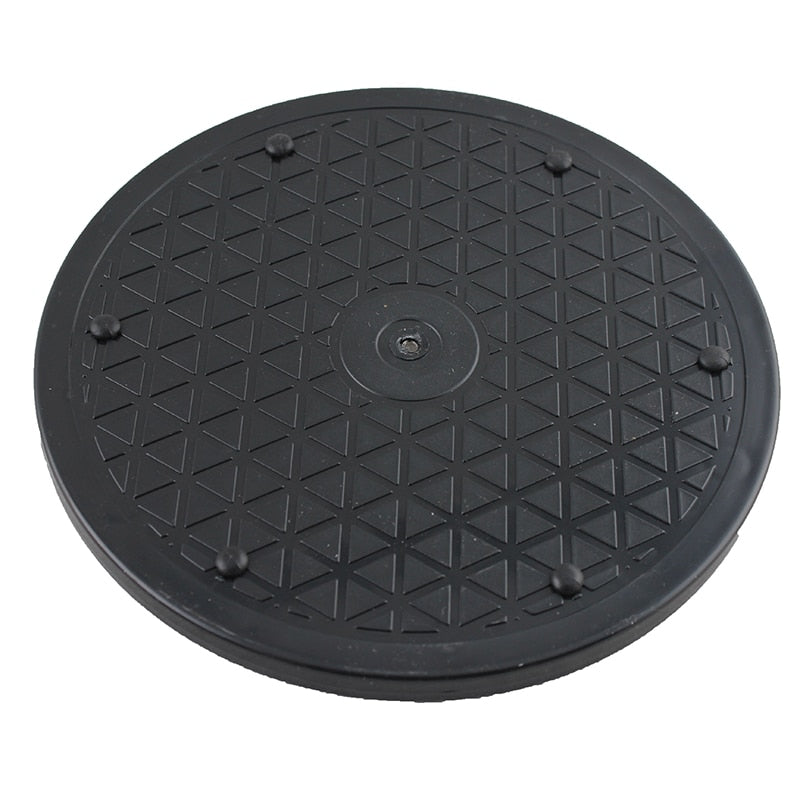 OPHIR 7.5" Turntable Stand Rotating Tray for Cake Stand Airbrush Spray Model Booth Hobby Paint Parts Cake Tools _AC078