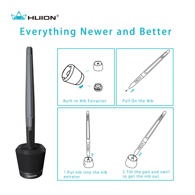 New Huion Inspiroy Q11K Wireless Graphic Drawing Tablet Digital Pen Tablet nspiroy Digital Tablet Art Graphic Drawing Tablet Pen