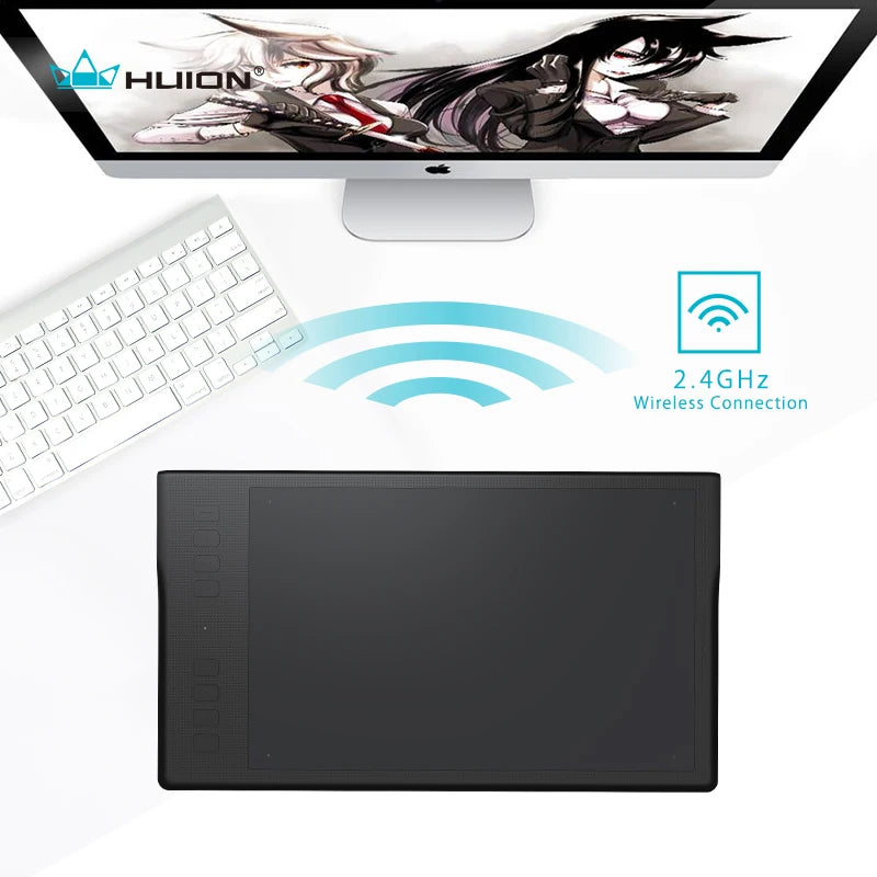 New Huion Inspiroy Q11K Wireless Graphic Drawing Tablet Digital Pen Tablet nspiroy Digital Tablet Art Graphic Drawing Tablet Pen
