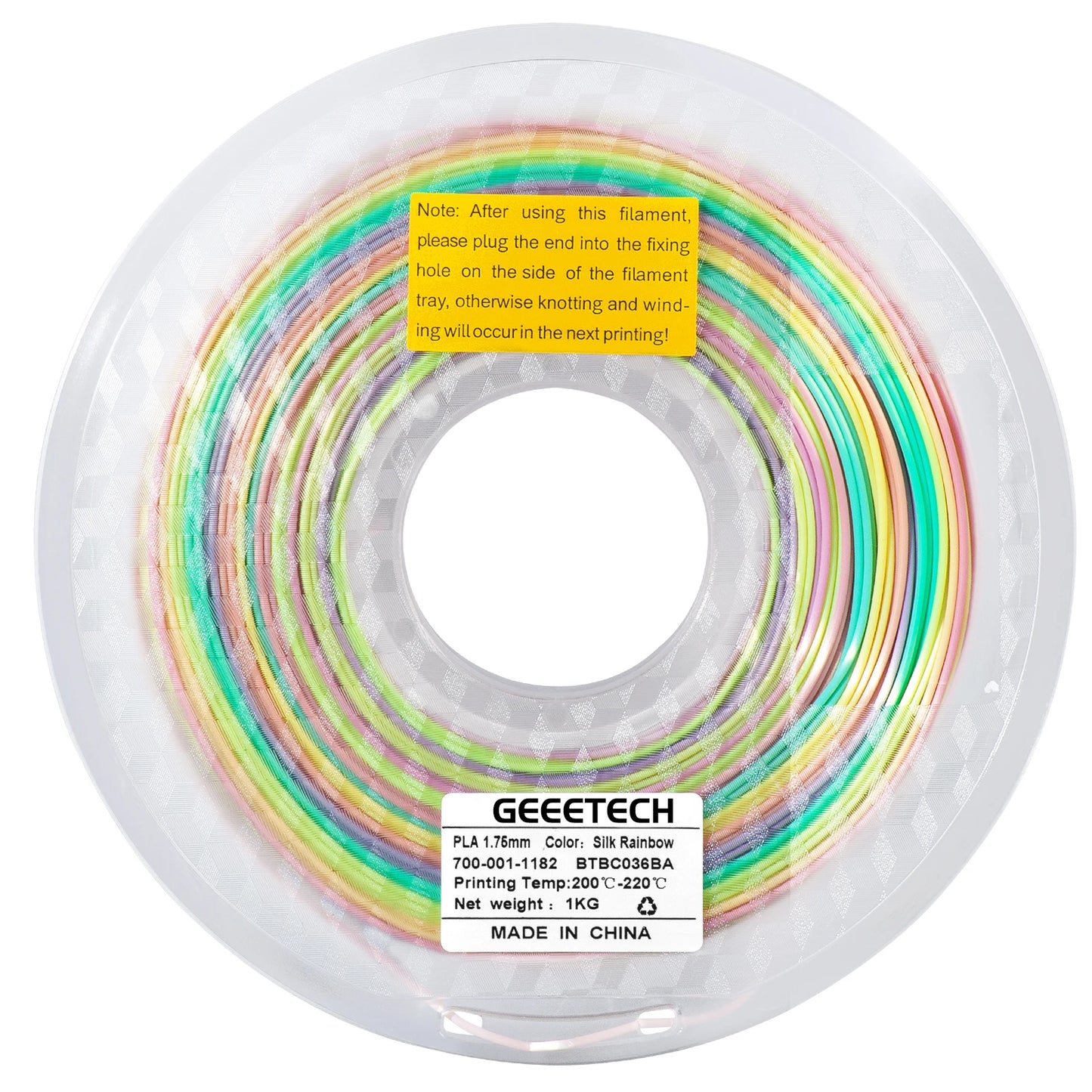 GEEETECH 3d Silk PLA Filament 1kg1.75mm Spool Wire For 3D Printer Material,Safety, Vacuum packaging, special color, Bubble free