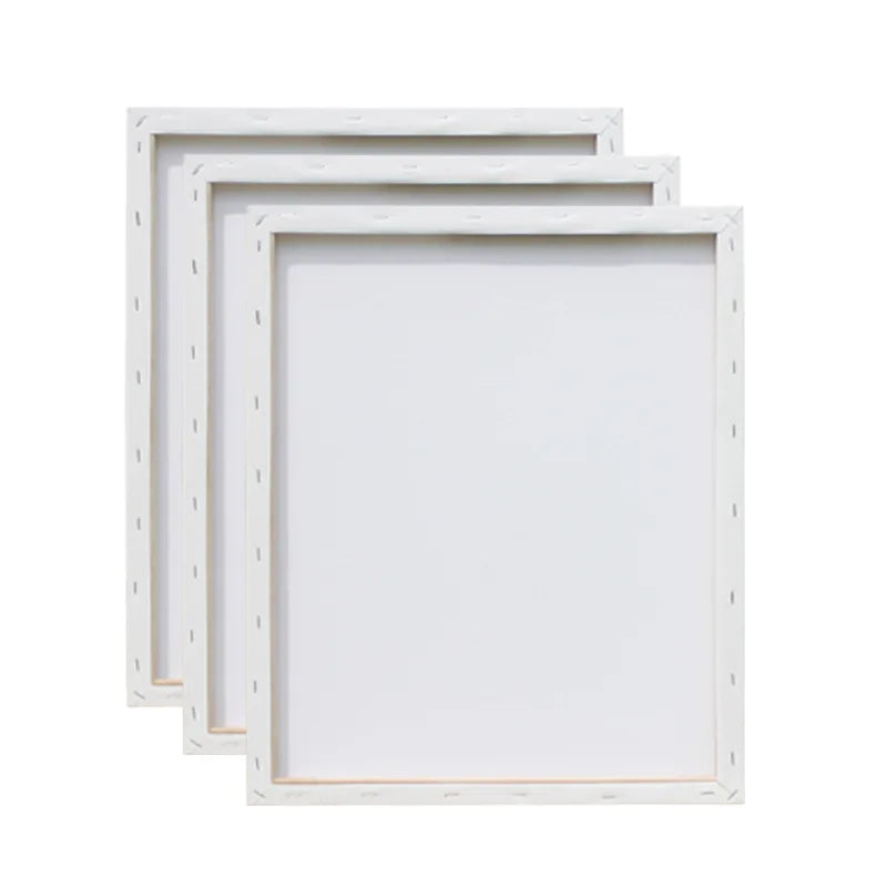 Blank Canvas Board Oil Painting Frame 15*15/20*30cm Stretched Canvas Art Drawing Acrylic Gouache Creation DIY Graffiti Supplies