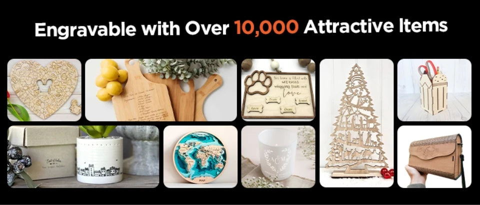 ACMER Mini Portable Laser Engraver DIY Laser Cut Engraving Machine Engrave Logo Wood Painted Metal Acrylic Glass Leather