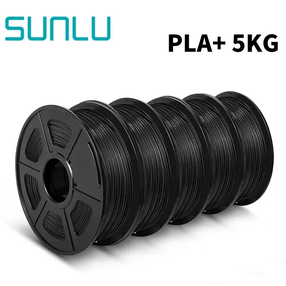 SUNLU PETG/PLA/PLA+/PLA Matte/PLA Meta 3D Printer Filament 5KG 1.75mm Neatly Wound Vacuum Packing 3D Printing Material Fast Ship