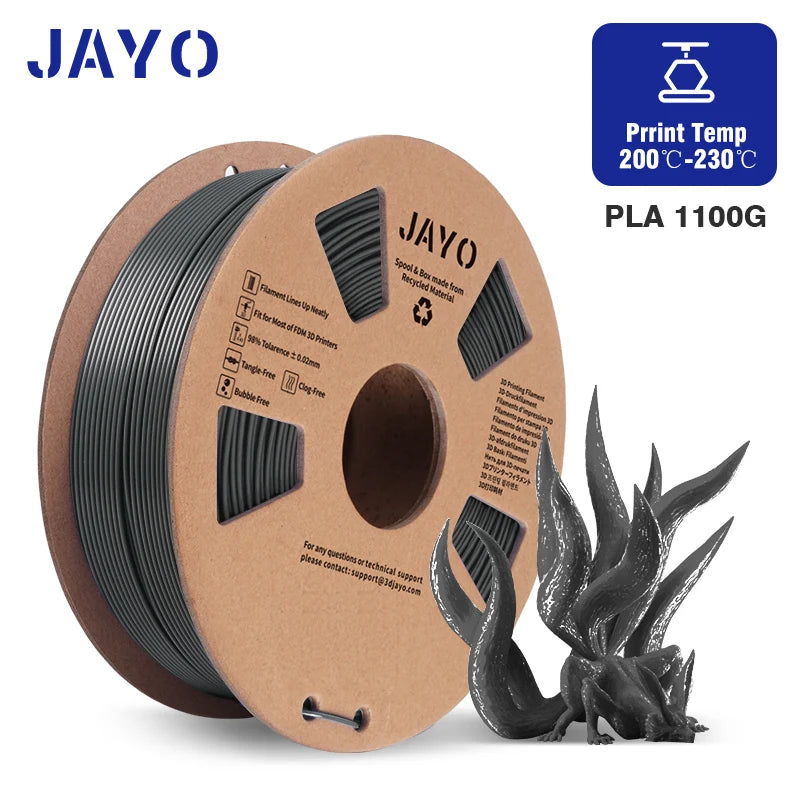 JAYO PLA/PETG/SILK/PLA Meta Filament 1Roll 3D Printer Filament 1.75mm 3d Filament PLA Printing Materials for 3D Printer&3D Pen