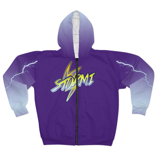 Stormi-Zip Hoodie (AOP)