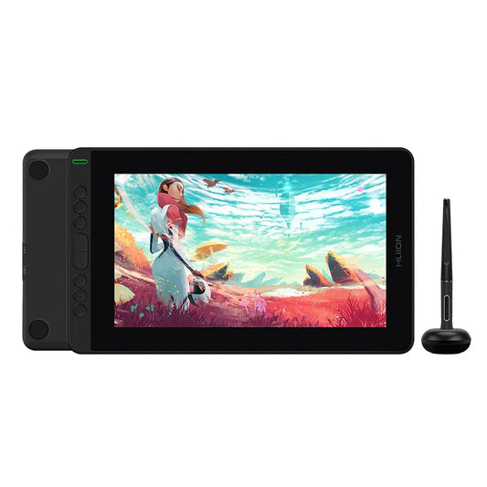 HUION Kamvas 12 Graphic Tablet Monitor 11.6 Inch Anti-glare Screen Tilt Support Drawing Pen Display Battery-Free Digital Stylus