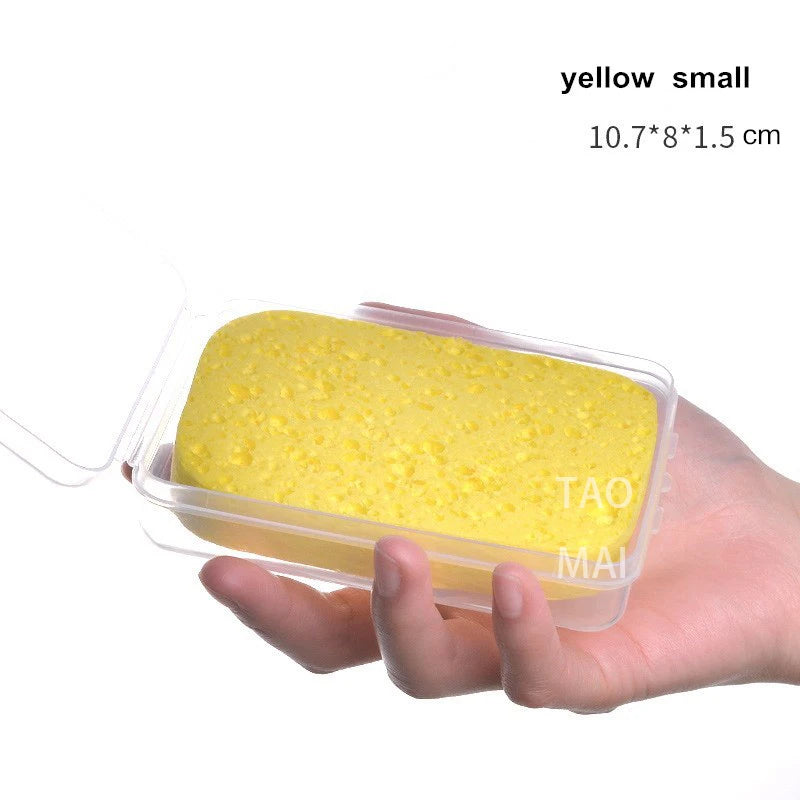 Watercolor painting sponge boxed moisturizing special water chalk sponge strong water absorption cleaning tool art supplies