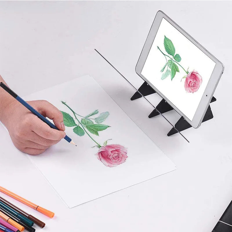 Imaging Drawing Board Sketch Optical Reflection Dimming Bracket Painting Mirror Plate Tracing Copy Table Projection new Board