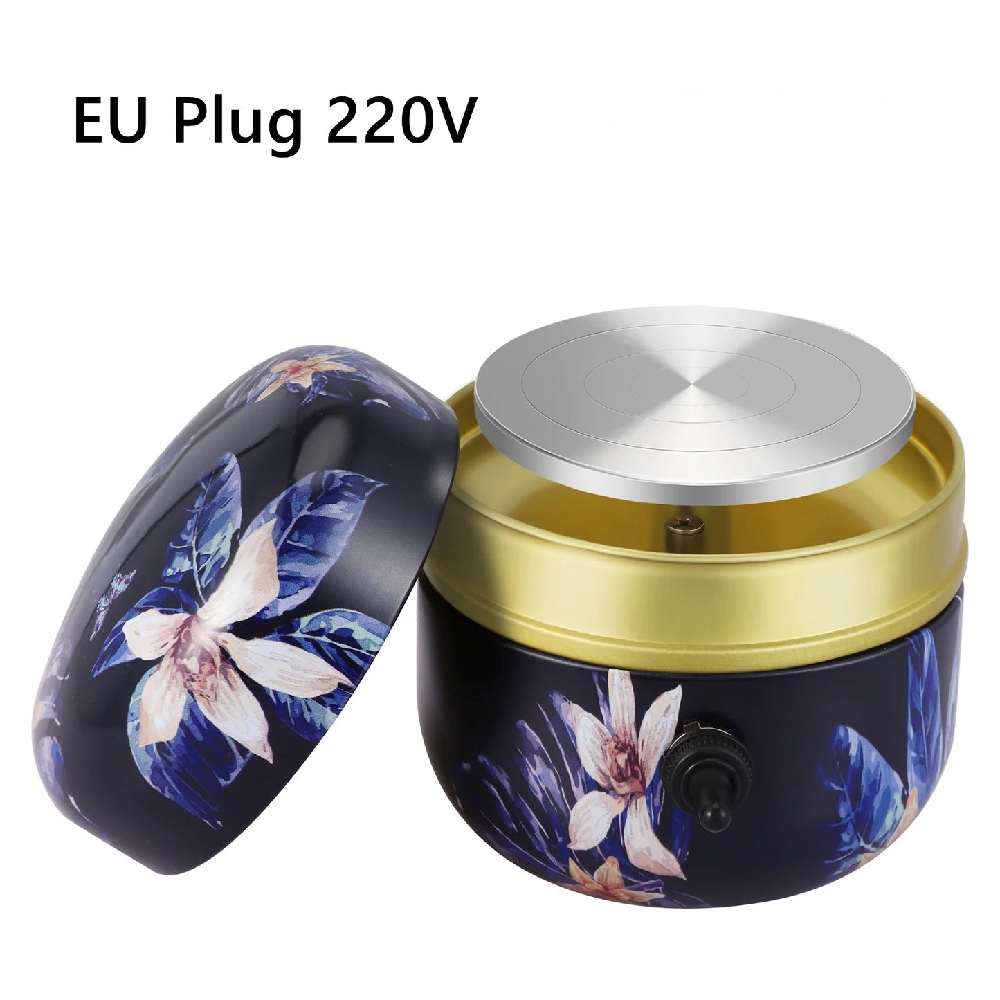 Mini Pottery Wheel Machine Electric Turntable Fingertip DIY Clay Tool Ceramic Machine Art Craft With Tray For Adults Kids