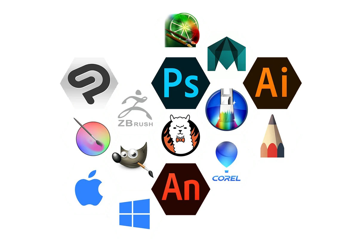 GAOMON PD2200 21.5 Inch Graphic Tablet Display with Full HD 92% NTSC Gamut Screen 8192 levels Battery-free Pen&Tilt Function