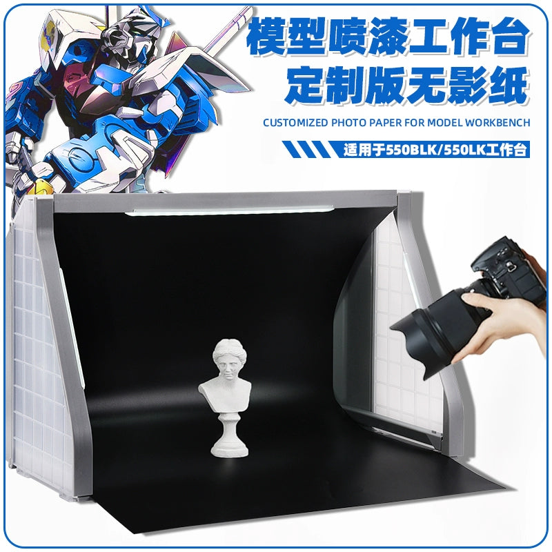 Garage Kit LED Light Exhaust Fan Wuji Gundam Model