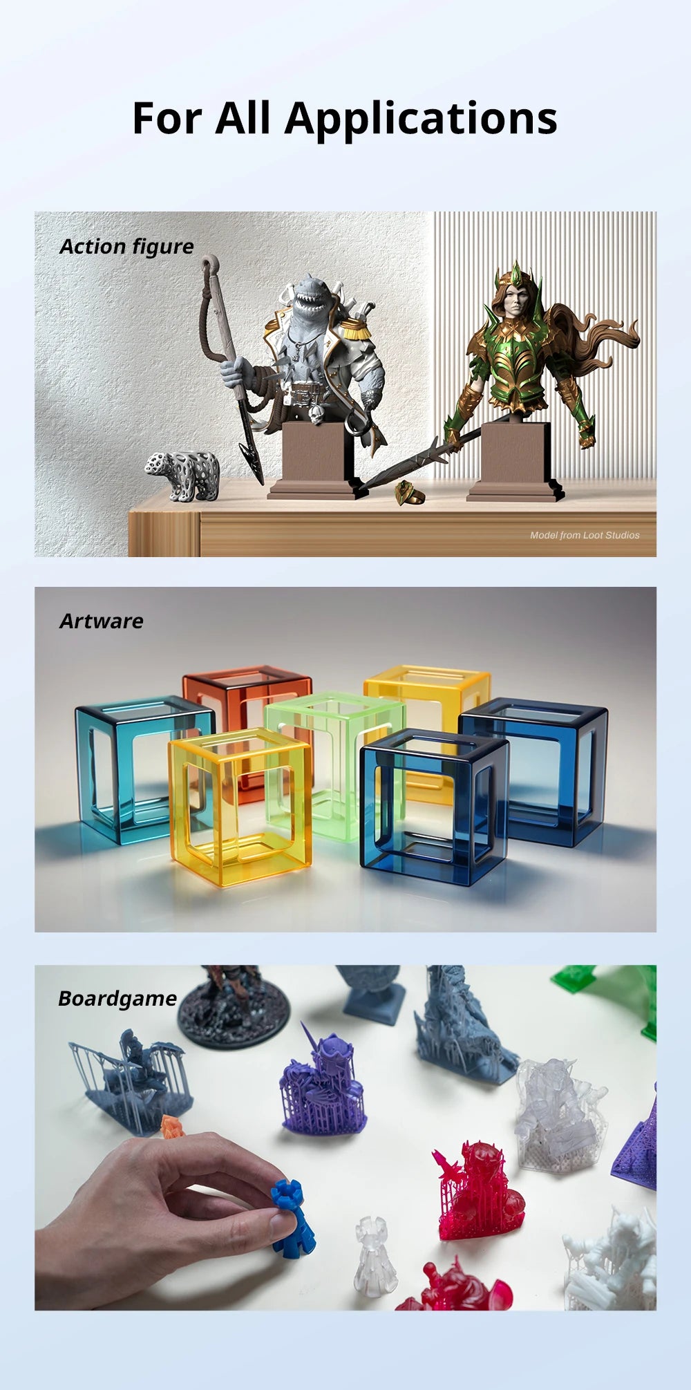 3D-Printer ANYCUBIC Photon Mono 4 Ultra AE Version LCD 3D Printer 7" 10K High Precision 3D Printing 2.2L Build Volume 236 mm * 231 mm * 430 mm