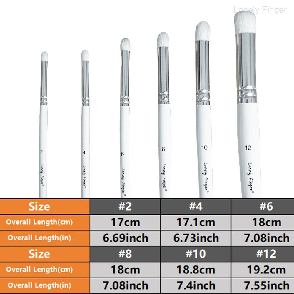 Miniature Paint Brushes Drybrush Set, Detail Paint Brushes for Acrylics, Watercolor, Figurines Model, Face Painting,