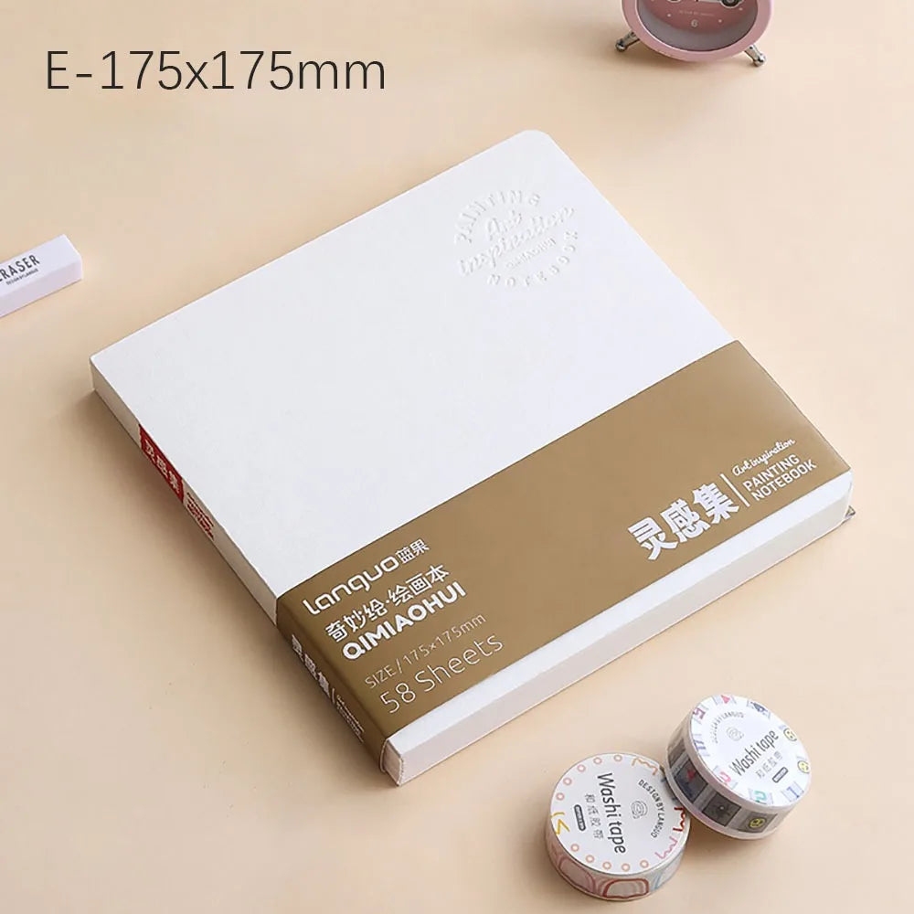 30 Sheets 8K 16K Coil Sketchbook A4 A5 A6 Eco-Friendly Thick Drawing Paper Acid Free Spiral Bound Artist Sketch Pad Sketch