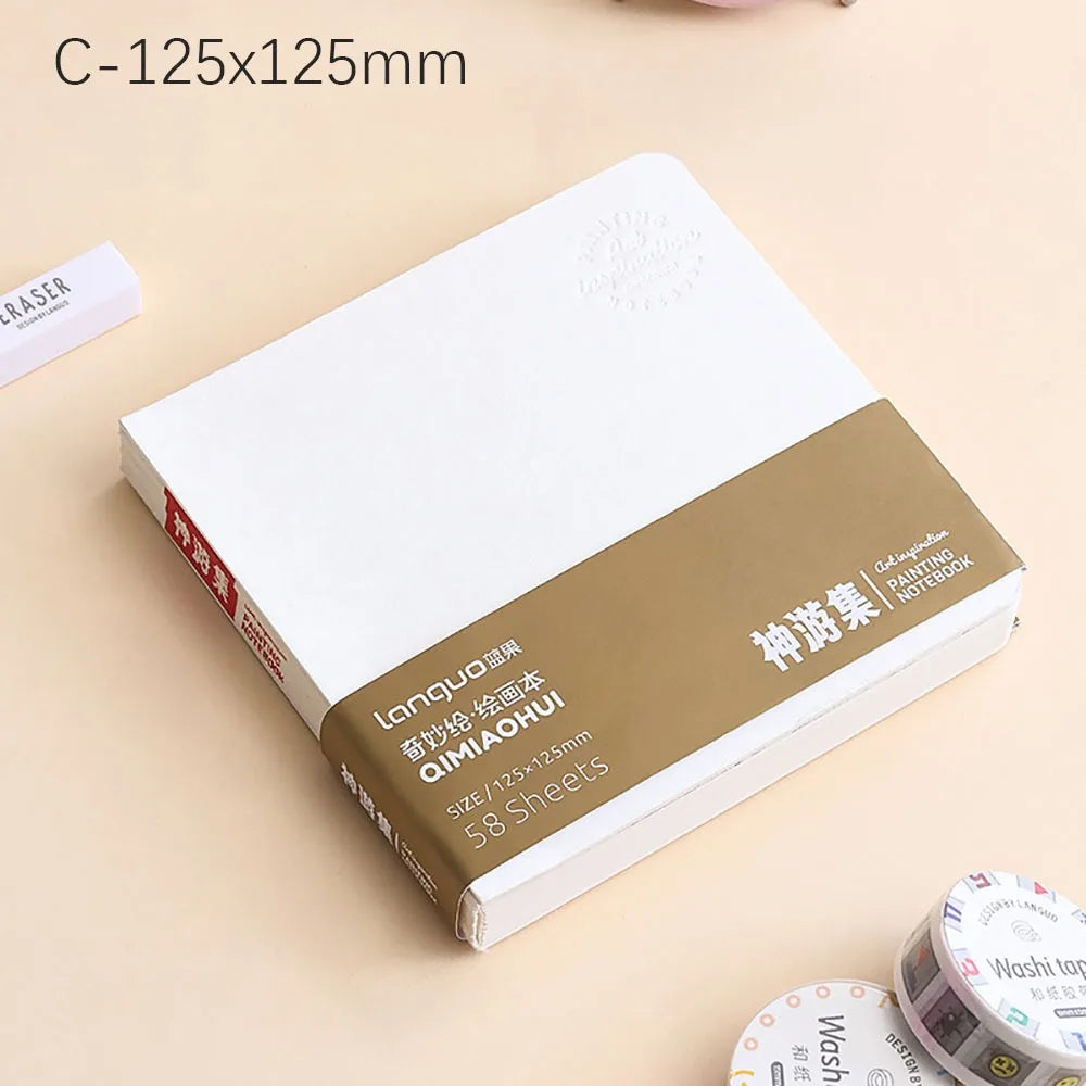 30 Sheets 8K 16K Coil Sketchbook A4 A5 A6 Eco-Friendly Thick Drawing Paper Acid Free Spiral Bound Artist Sketch Pad Sketch