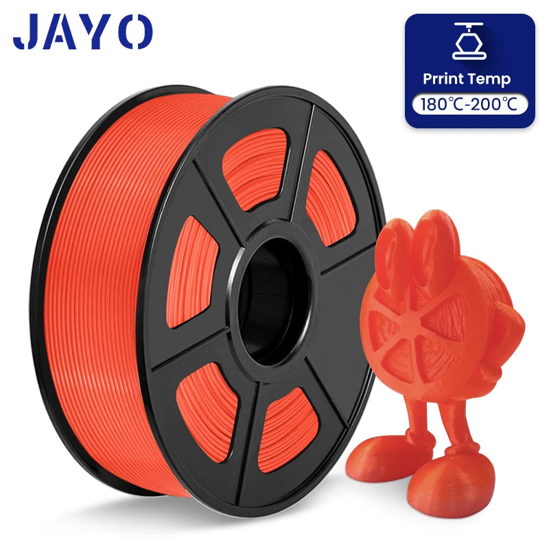 JAYO 1Roll 3D Printer Filament PLA/PETG/SILK/PLA Meta Filament 1.75mm 3d PLA Printing Materials for 3D Printer Arrive quickly