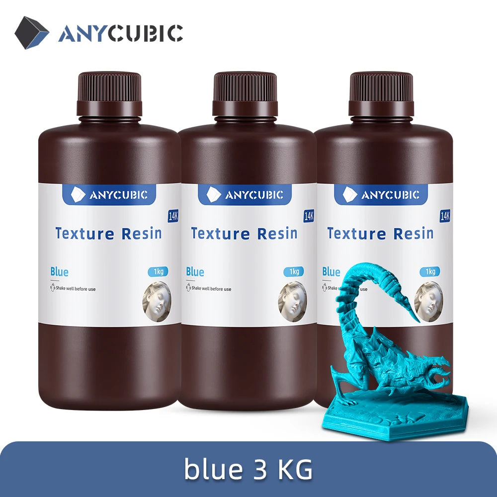 ANYCUBIC Texture Resin 14K high-precision 405nm UV Resin For Photon 3D Printer UV Photopolymer Resin