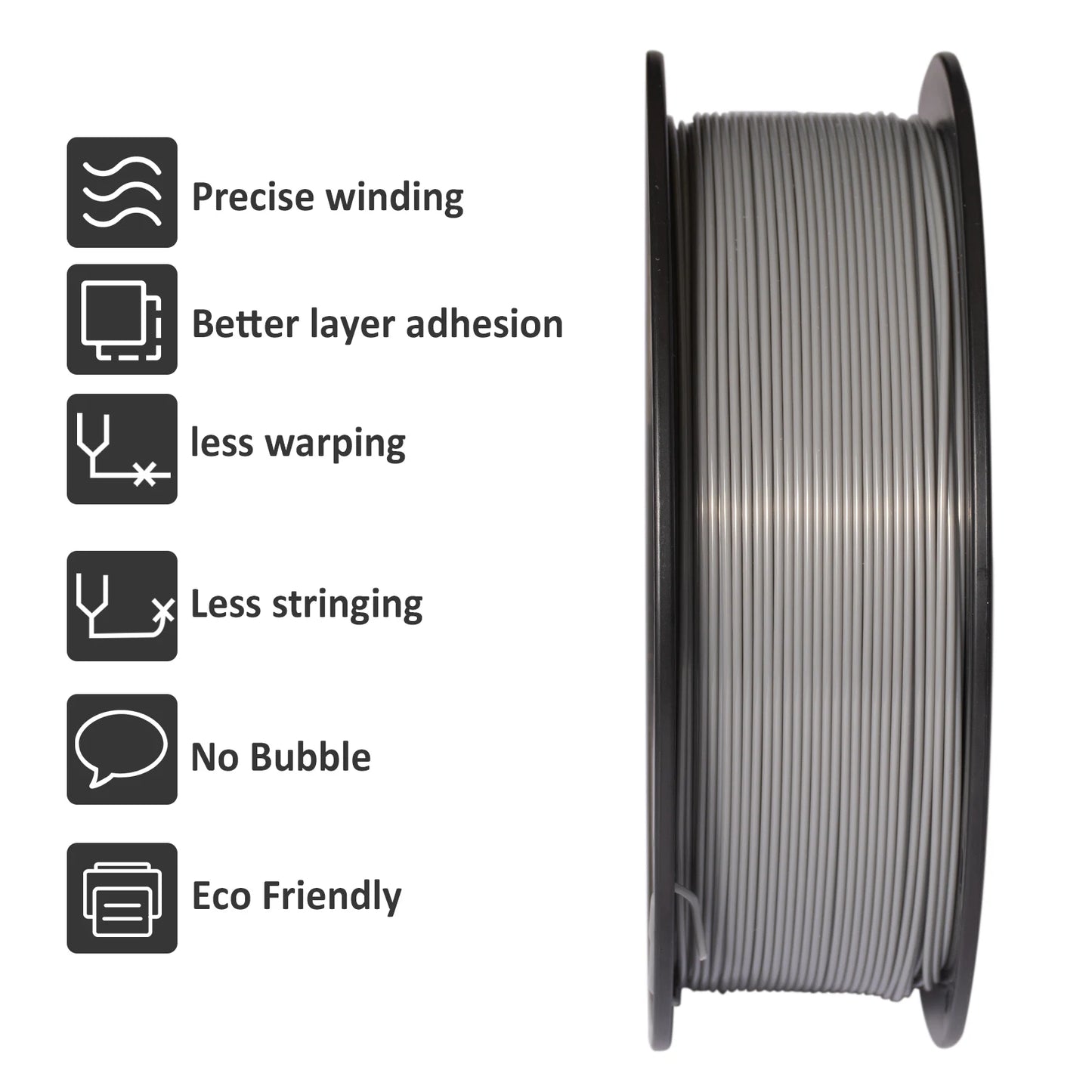 GEEETECH 10Kg In One Box Matte/PETG/Silk PLA/TPU/ABS 3D PLA Filament 1.75mm Spool Wire For 3D Printer Material,Safety