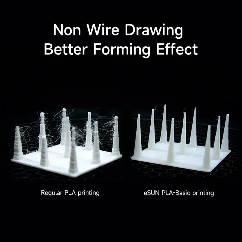 eSUN High Speed PLA 3D Filament 1KG 1.75MM Basic PLA 3D Printer Filament For Bambu Lab PLA-SS Filament Upgraded PLA Filament