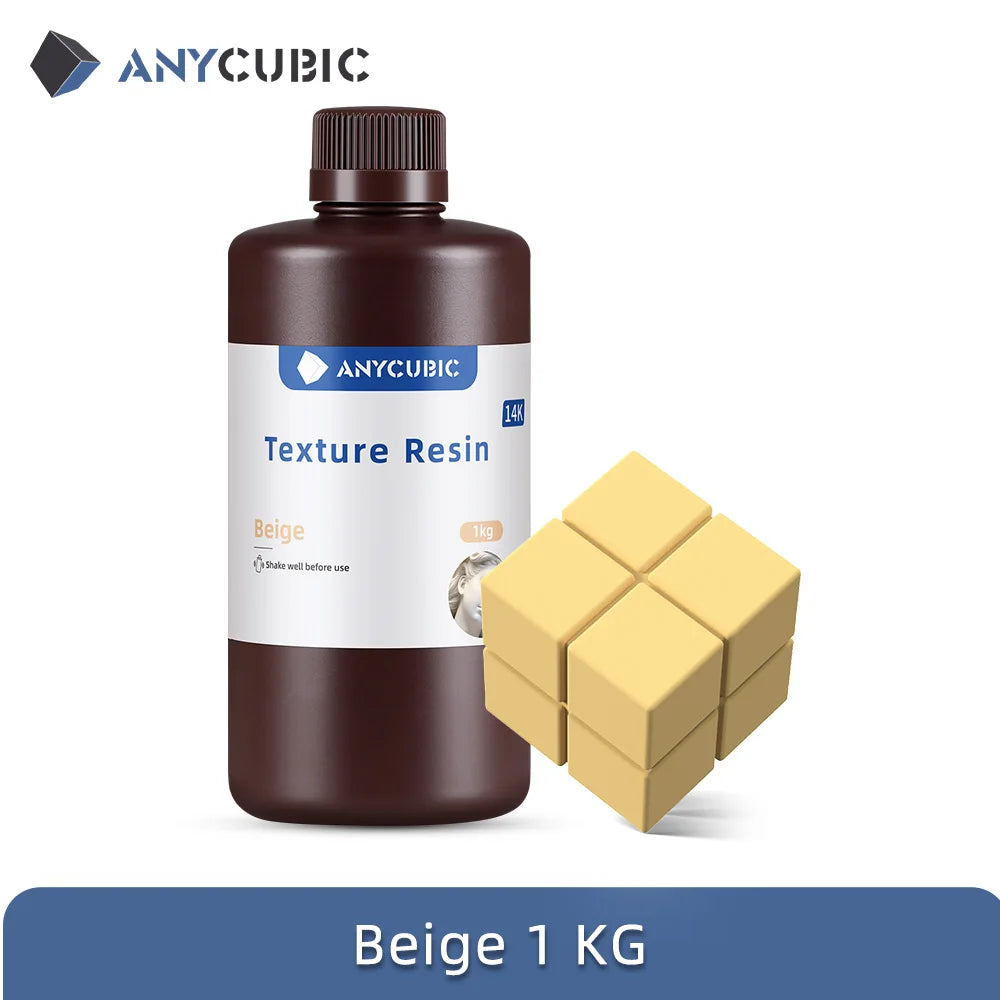 ANYCUBIC Texture Resin 14K high-precision 405nm UV Resin For Photon 3D Printer UV Photopolymer Resin