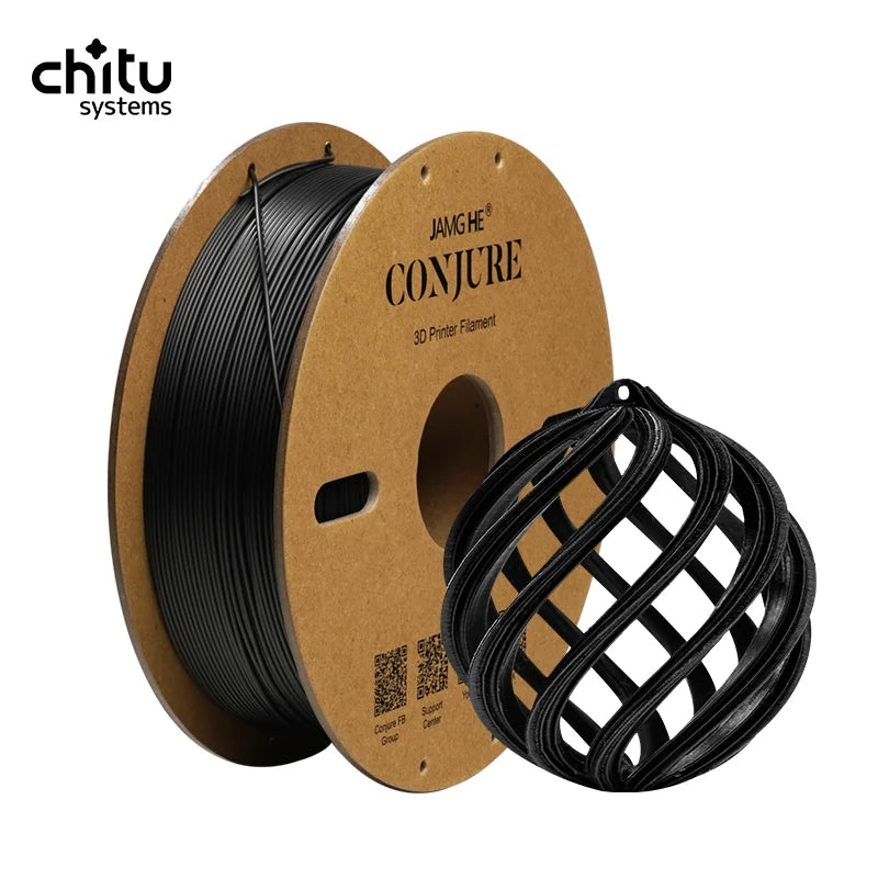 Conjure Filament PLA+ 1.75mm Dimensional Accuracy Low Shrinkage For 3D Printers