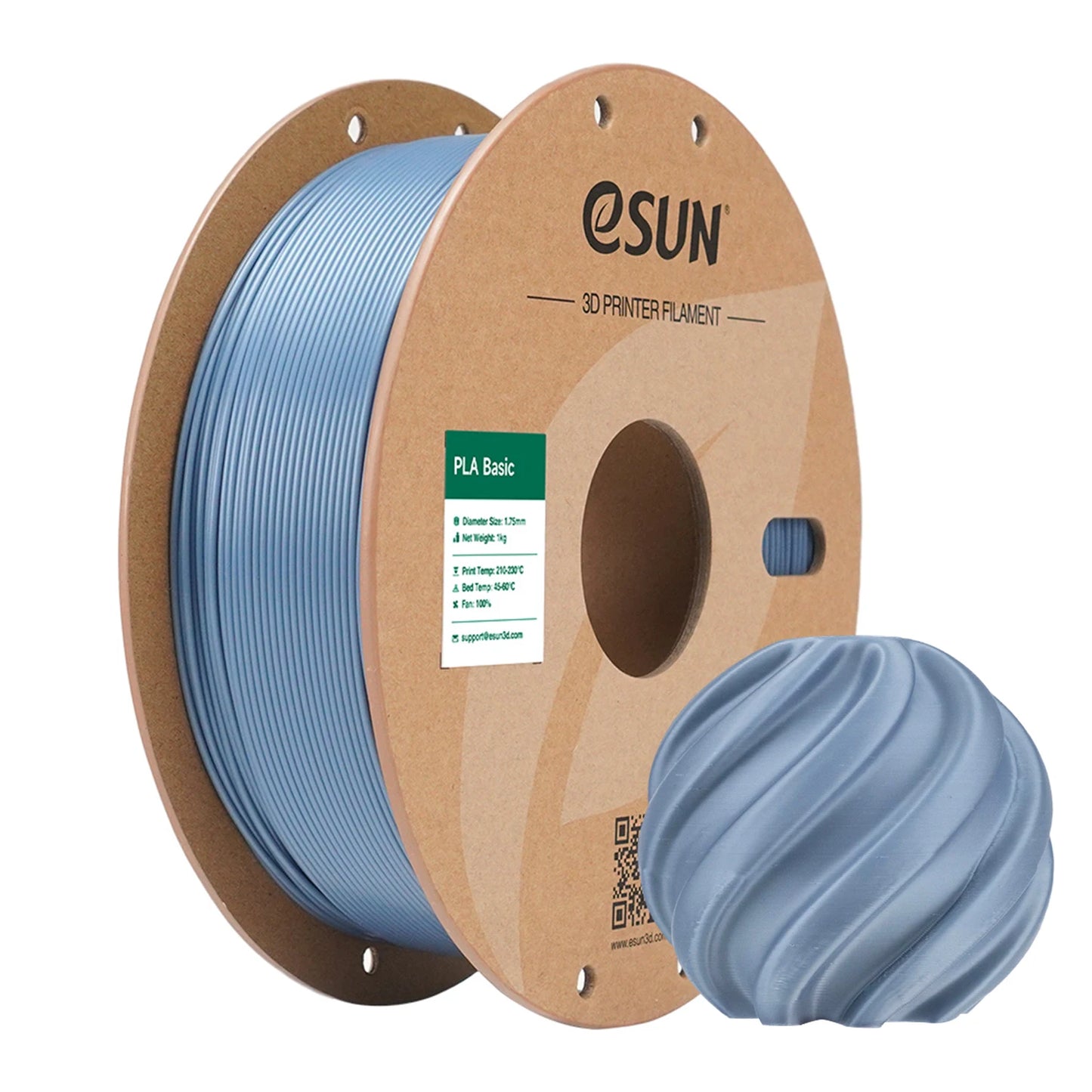 eSUN High Speed PLA 3D Filament 1KG 1.75MM Basic PLA 3D Printer Filament For Bambu Lab PLA-SS Filament Upgraded PLA Filament