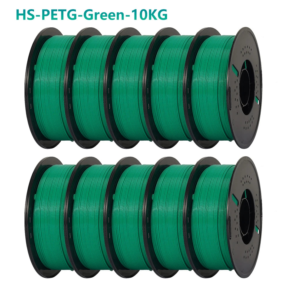 5/10KG Hyper PETG Filament, High Speed 3D Printer Filament,1kg/Spool (2.2lbs), 3D Printer Filament Good Toughness Non-Toxic