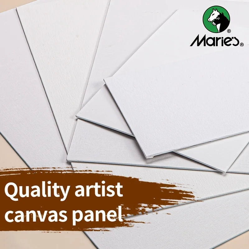 8 Sizes Canvas Panels for Painting,Blank Canvas Boards for Acrylics,Oil,Gouache,Tempera,Primed White for Adults,Hobby Painters.