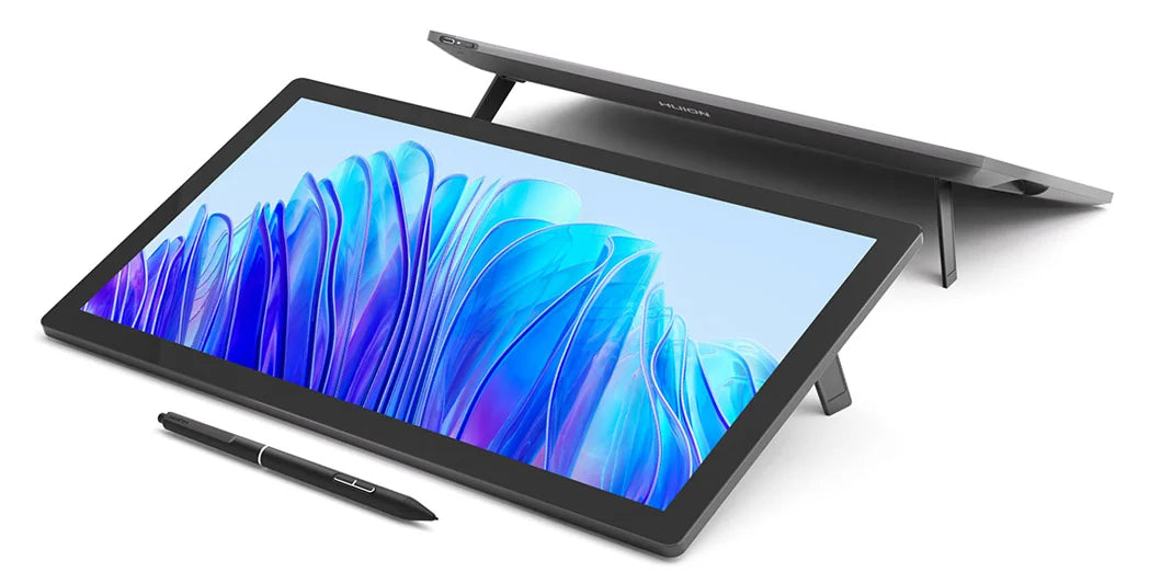Huion Kamvas Pro 19 4K Graphics Tablets Monitor 18.4" Finger Touchscreen Drawing Display 16K Levels Pressure Pens Mini Keyboard