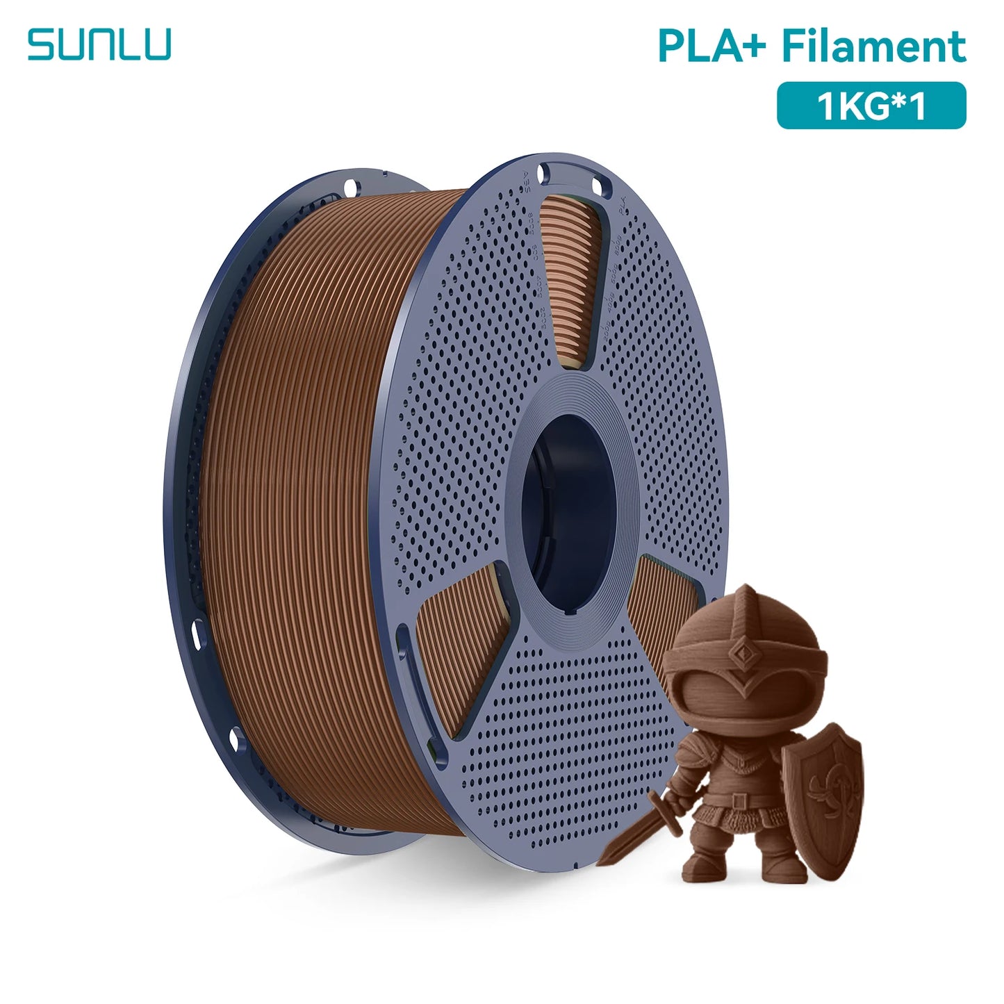 SUNLU PLA PLUS 1KG PLA+ 3D Printer Filament 1.75mm High transparency Tolerance+/-0.02mm Colorful Neatly Wound 300MM/S