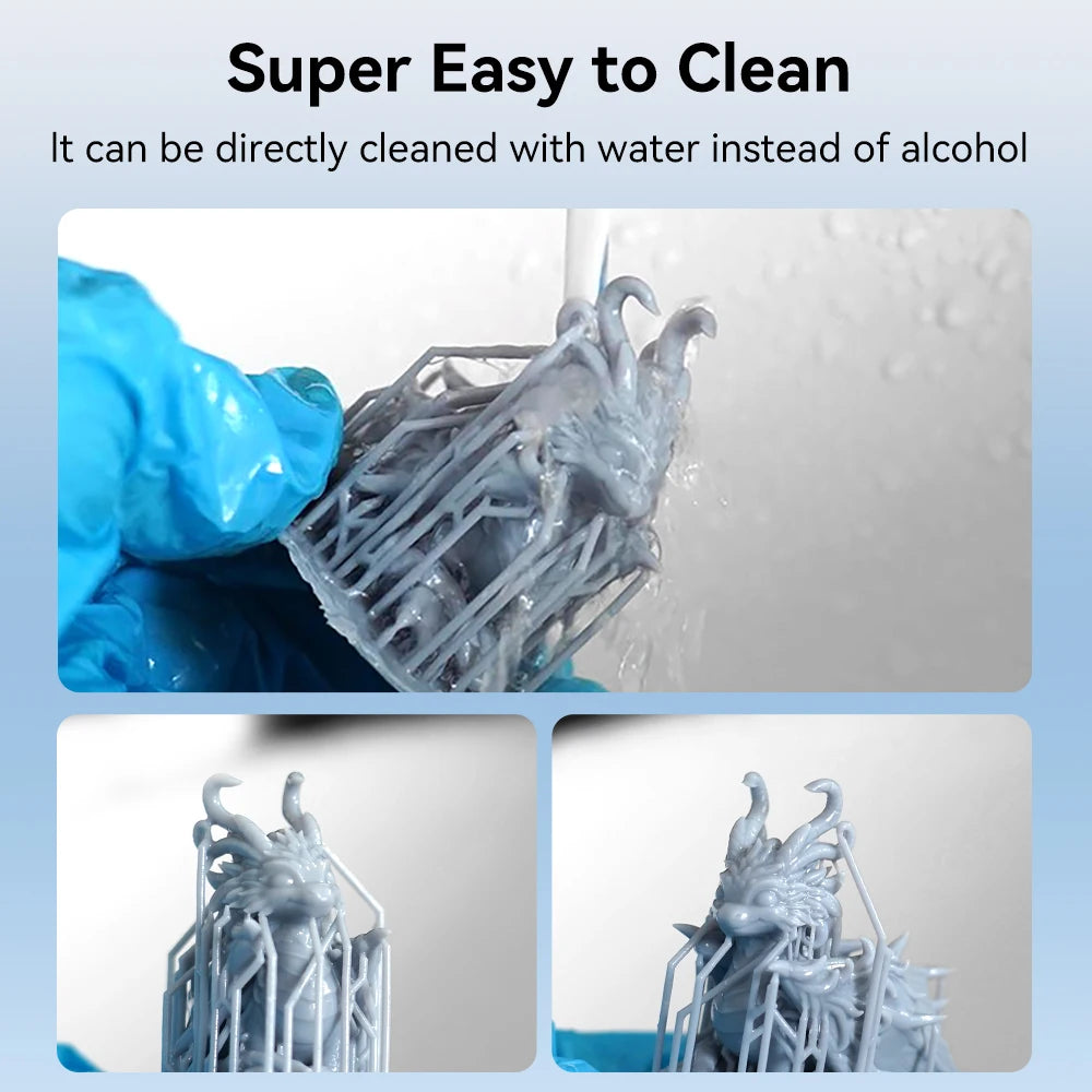 KEEPANG 5/10KG 405nm UV Standard Resin for 3D Printers Resin High Precision Water Washable LCD Printing Resin Material For Photo