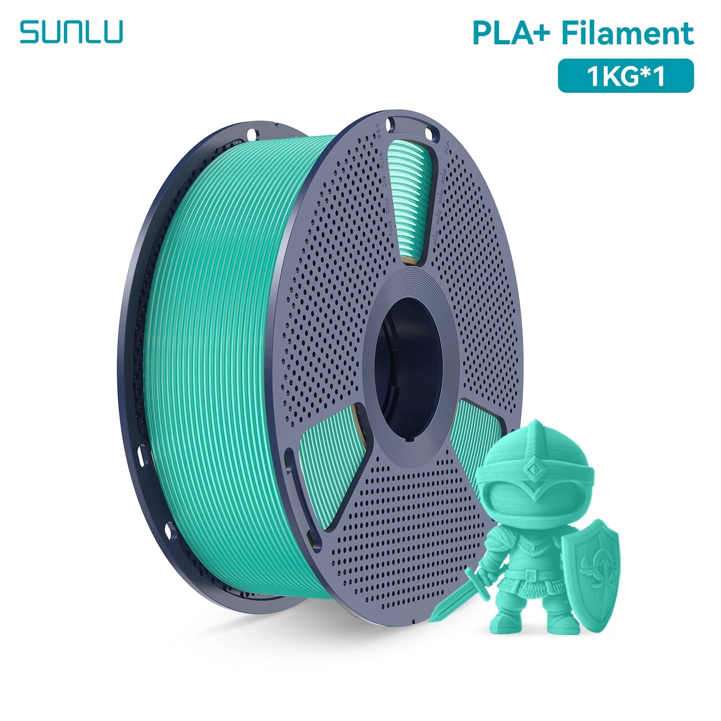 SUNLU PLA PLUS 1KG PLA+ 3D Printer Filament 1.75mm High transparency Tolerance+/-0.02mm Colorful Neatly Wound 300MM/S