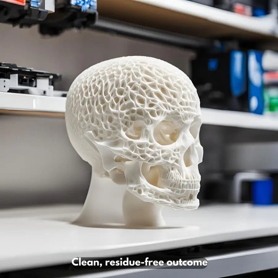 Materials PVA Filament 1.75mm WaterSoluble Support Material for 3D Printing Compatible with Bambu Lab, Polymaker, Overture, and