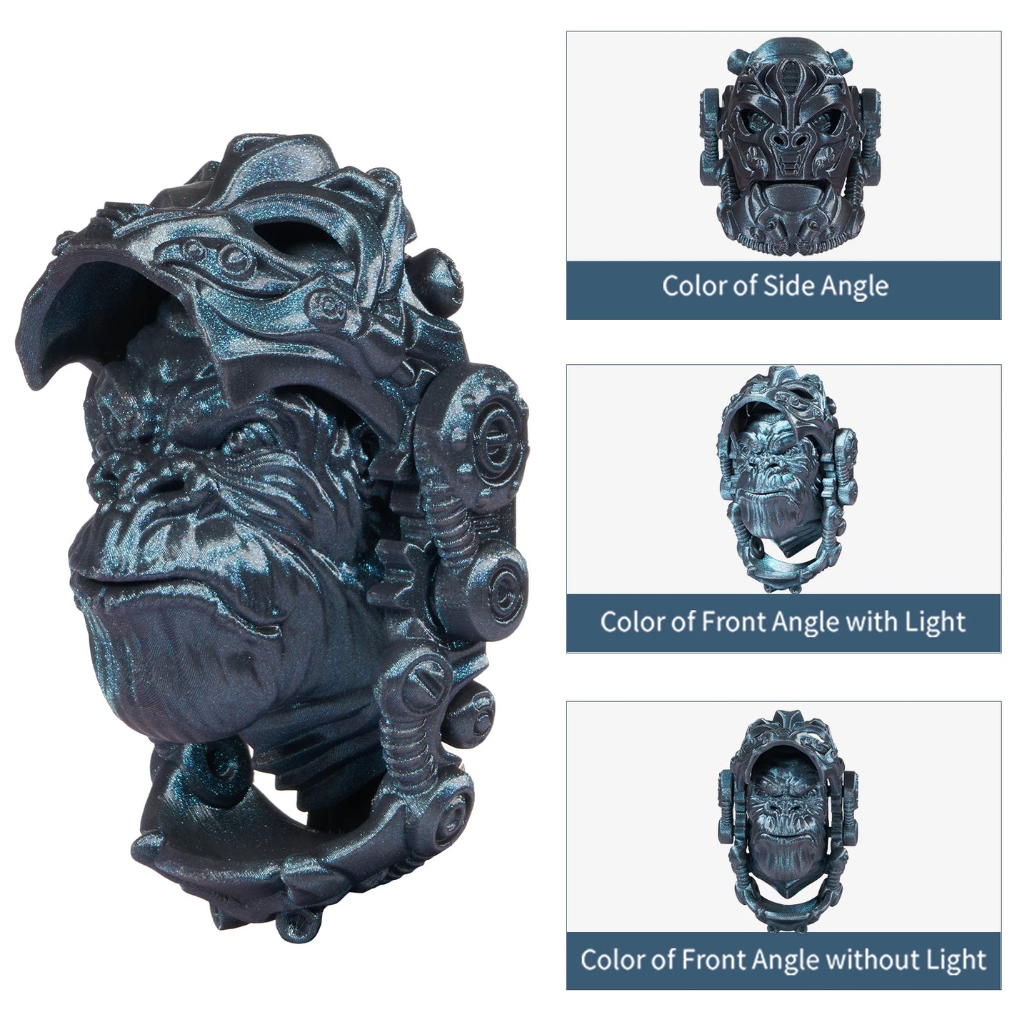 ERYONE Promotion PLA Burnt Titanium High Quality Filament 1KG 1.75mm ±0.03mm Filament For FDM 3D Printer Excellent Fluidity