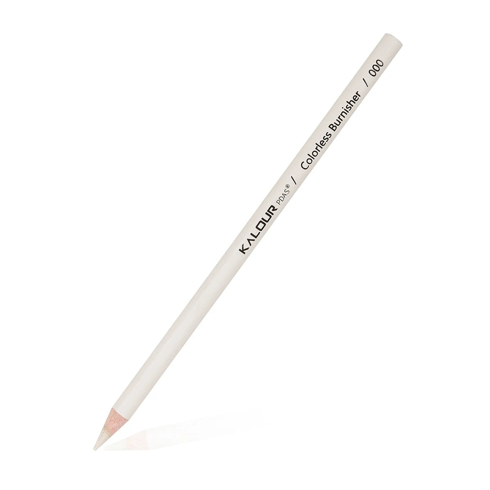 KALOUR Colorless Blender and Burnisher Pencils Set,Non-pigmented, Wax Based Pencil,perfect for Blending Softening Edges