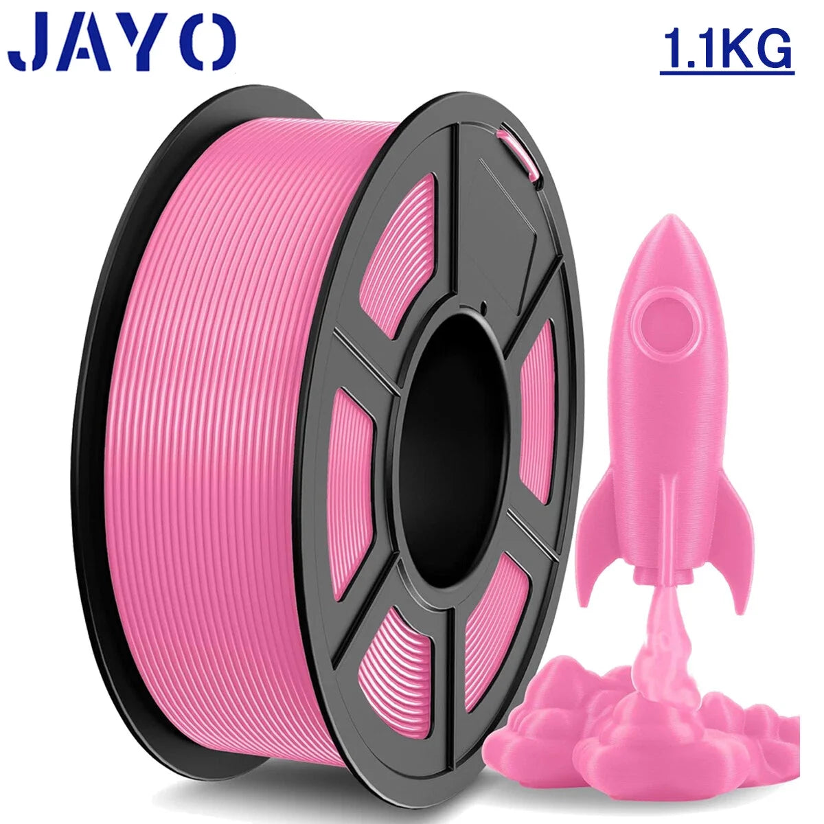 JAYO 1100G 3D High Speed PLA Filament 1.75mm HS PLA  Filament 600mm/s For Bambu FDM 3D Printer Neatly Wound 3D Printing Material