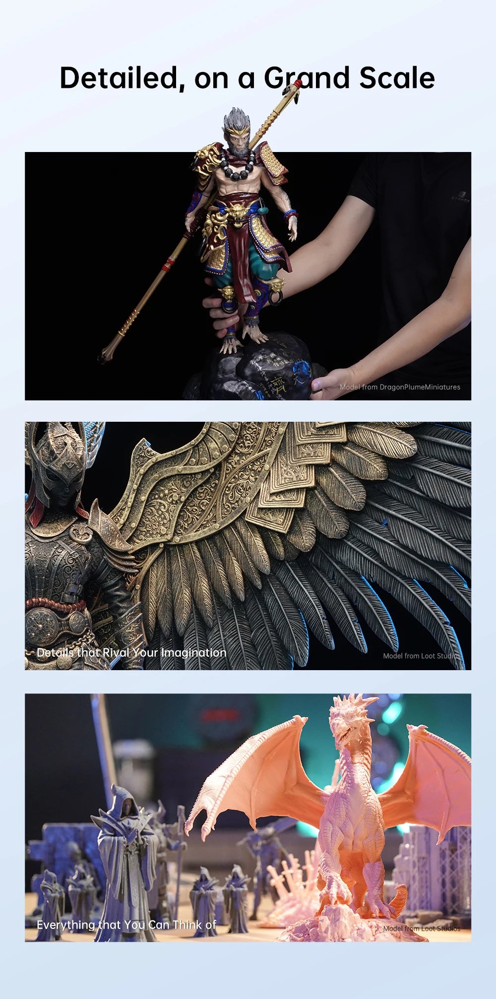 3D Printer-PRE ANYCUBIC Photon Mono M7 Max AE LCD 3D Printer 14.7L Ultra-Large Print Volume LCD Resin 3D Printer Print Size 298x168x300mm