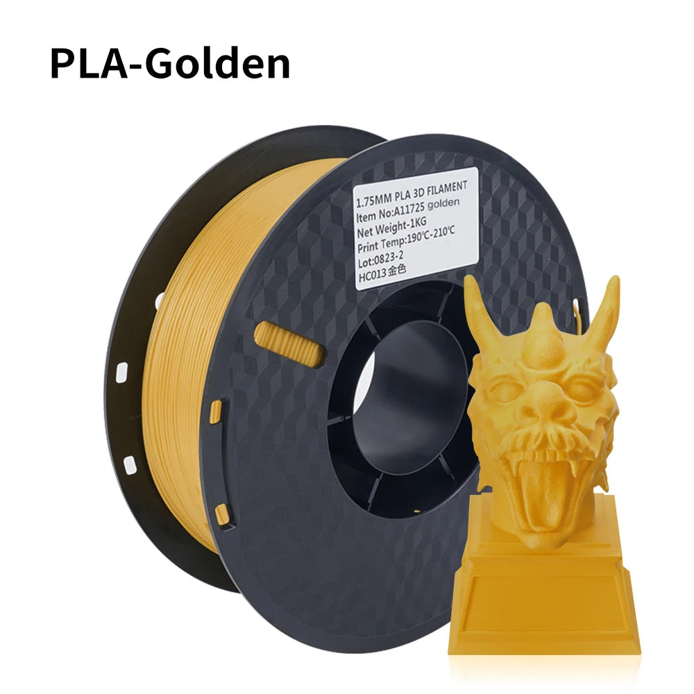 KINGROON 1KG PLA Filament 100% no bubble Plastic Pla 1.75mm 3D Printing Material for 3D Printers 3D Pens