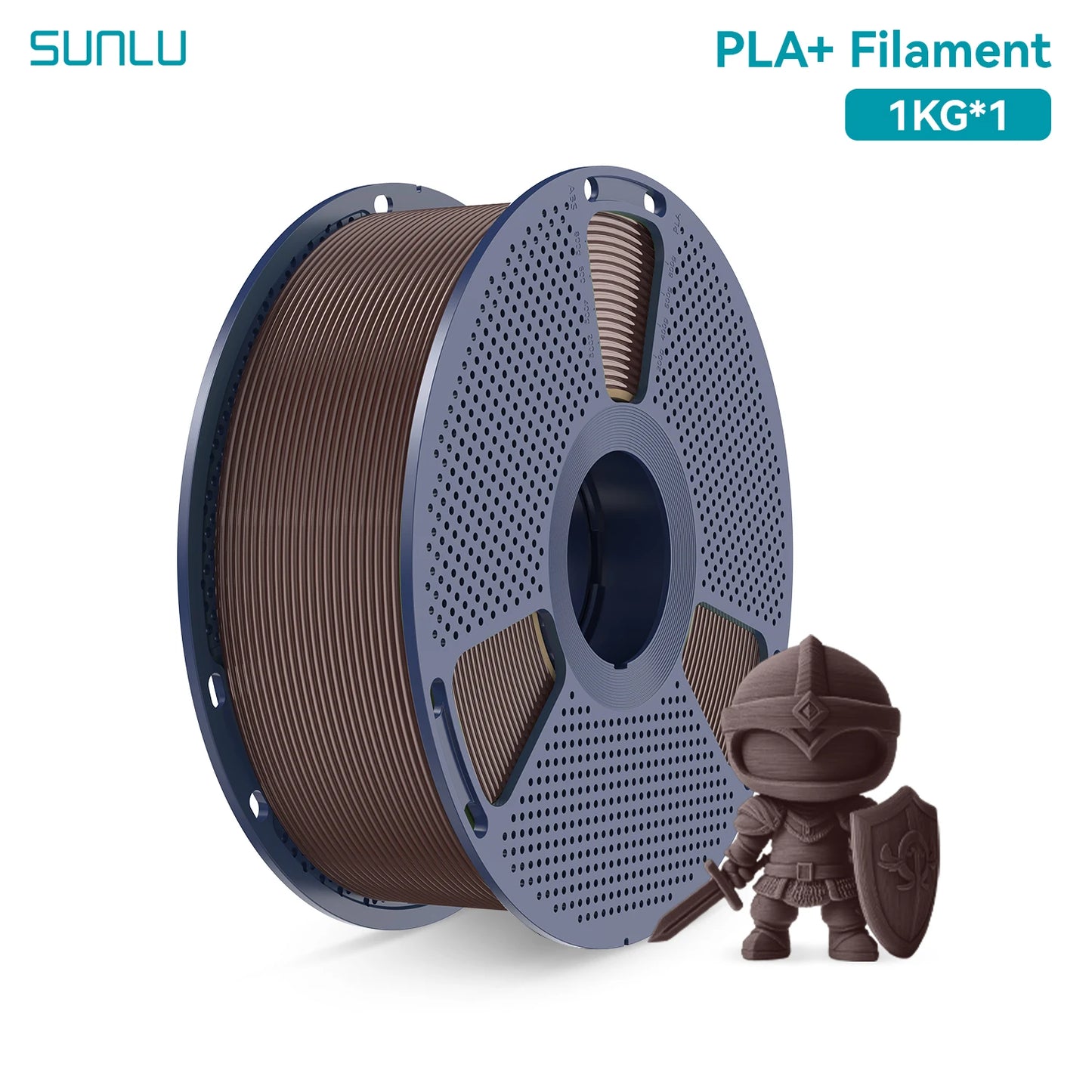 SUNLU PLA PLUS 1KG PLA+ 3D Printer Filament 1.75mm High transparency Tolerance+/-0.02mm Colorful Neatly Wound 300MM/S