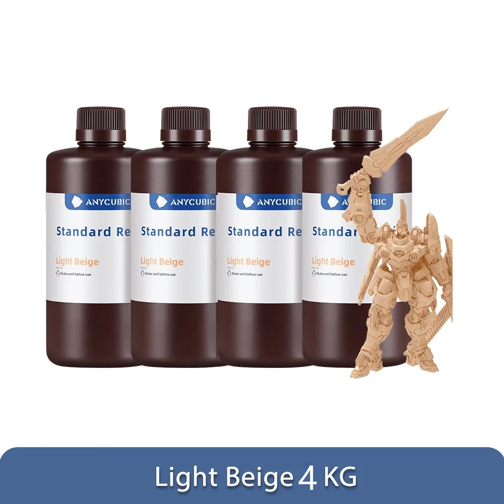 ANYCUBIC 405nm UV Resin For 3D Printer Photon Mono 4 3D Printing Resin LCD UV Sensitive Resin For 3D Printer 1kg