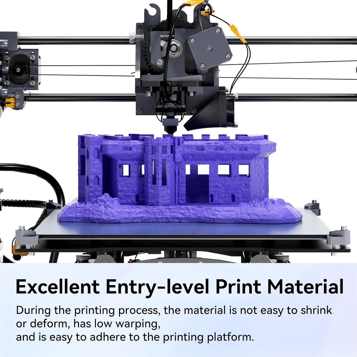 PLA Filament 1.75mm,Gold PLA 3D Printer Filament Bundle 1kg Spool (2.2lbs),Pack of 2,3D Printing Filament Dimensional