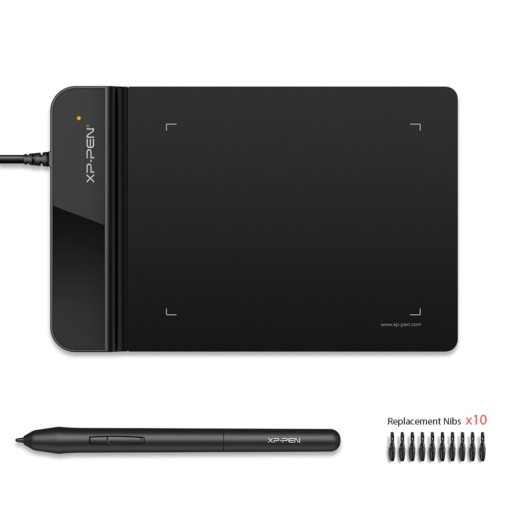 XPPen G430S Drawing Tablet 4x3 Inch Graphic Tablet Digital Tablet 8192 Level Mini Tablet for OSU Game with Battery-free Stylus