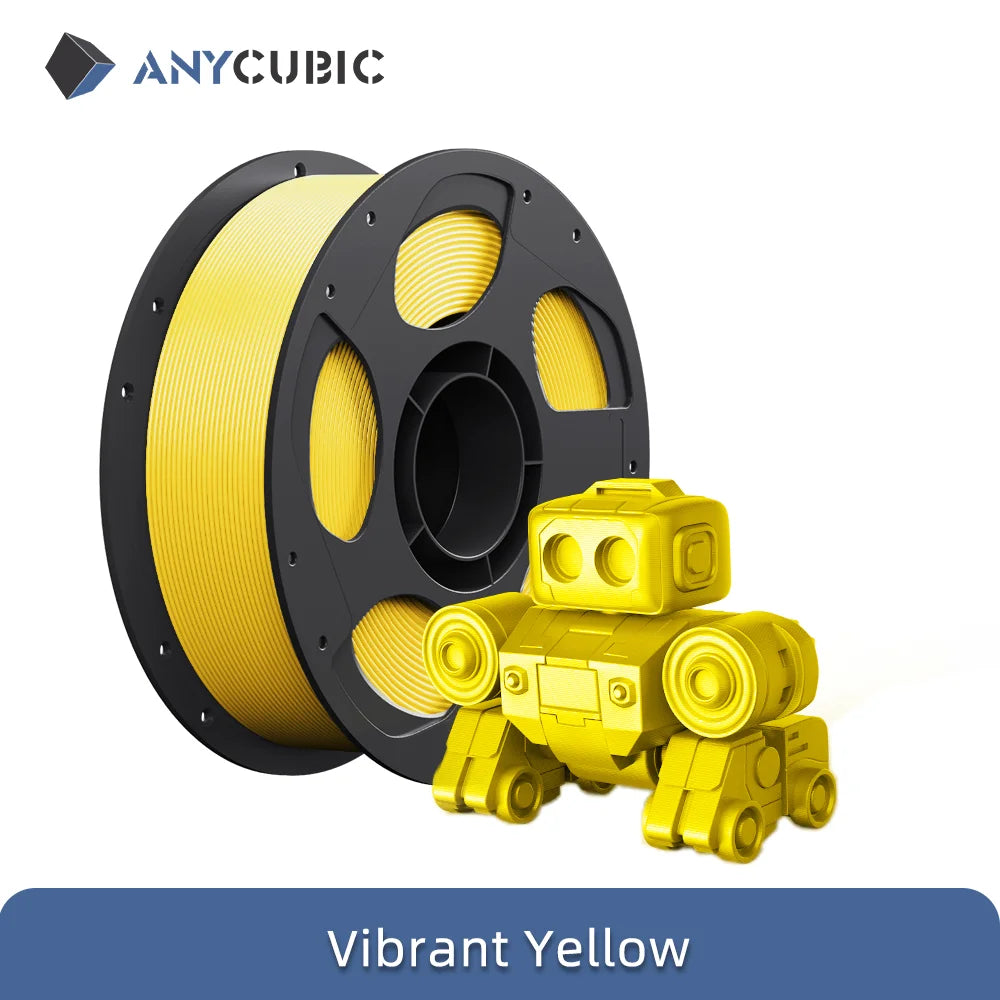 ANYCUBIC 1kg/Roll High-Speed PLA Filament 1.75mm Plastic For 3D Printer Rubber Consumables Material For ANYCUBIC KOBRA 2 Series
