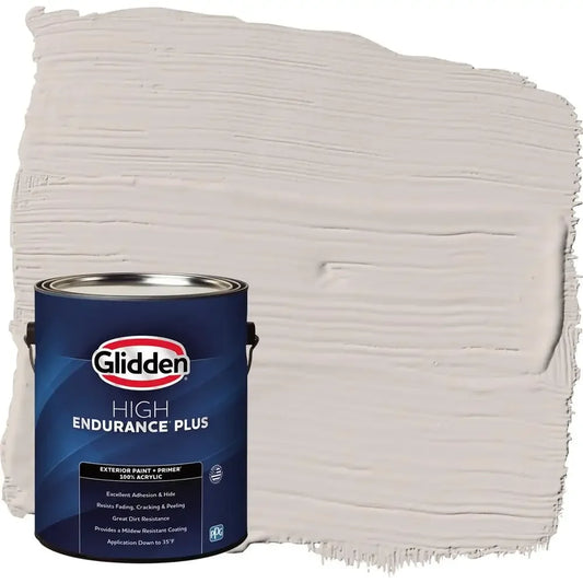 Exterior Paint Primer Acrylic UV Resistant 400 sq. ft. Washable Beige Semi-Gloss