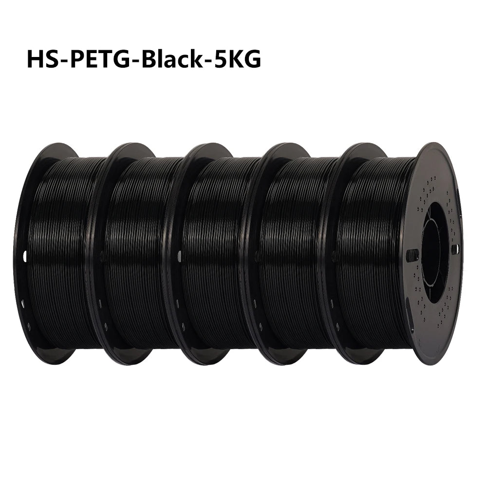 5/10KG Hyper PETG Filament, High Speed 3D Printer Filament,1kg/Spool (2.2lbs), 3D Printer Filament Good Toughness Non-Toxic