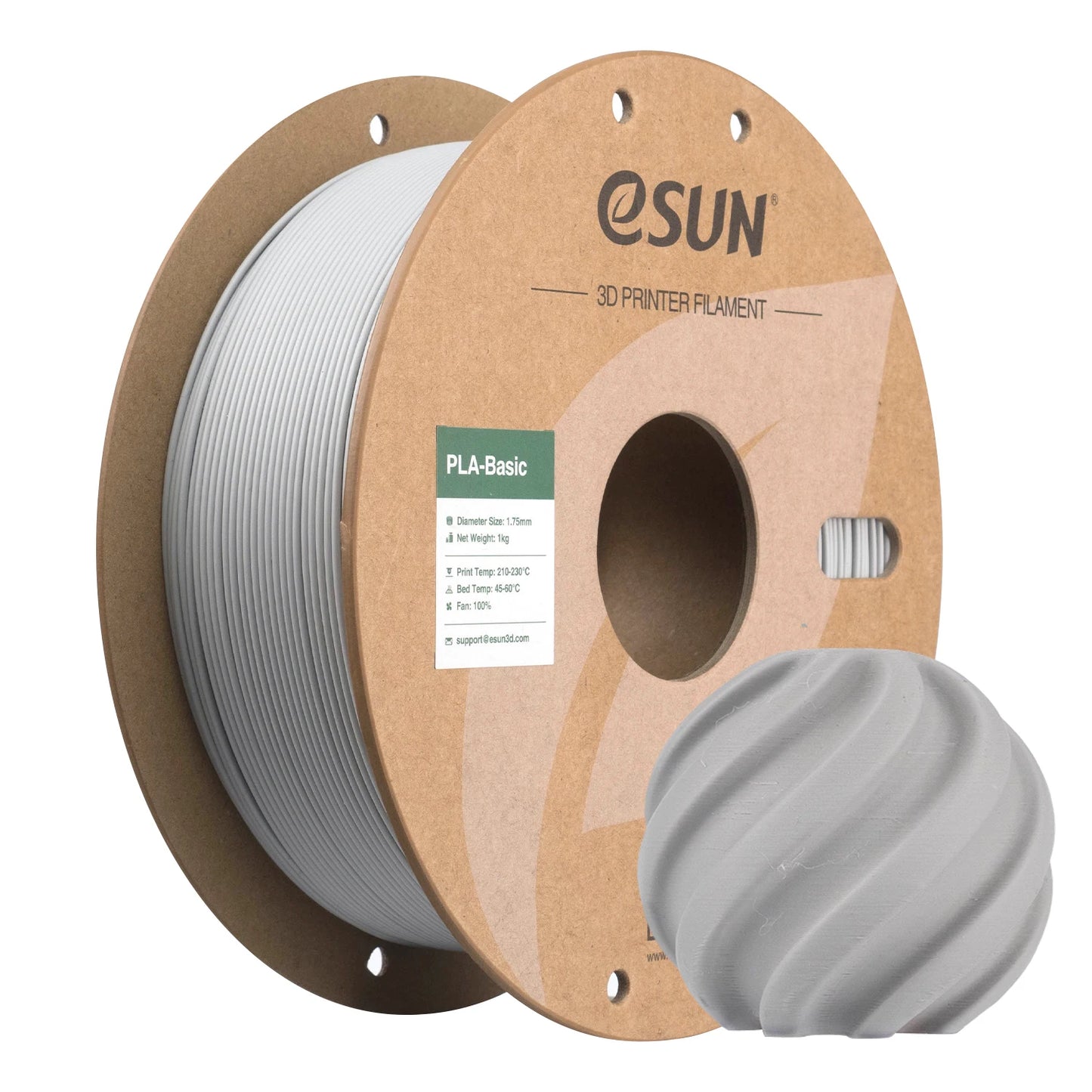 eSUN High Speed PLA 3D Filament 1KG 1.75MM Basic PLA 3D Printer Filament For Bambu Lab PLA-SS Filament Upgraded PLA Filament