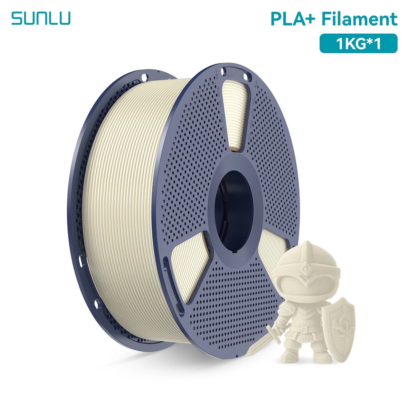 SUNLU PLA PLUS 1KG PLA+ 3D Printer Filament 1.75mm High transparency Tolerance+/-0.02mm Colorful Neatly Wound 300MM/S