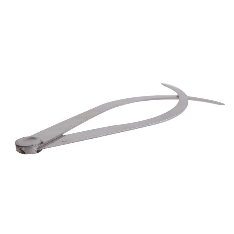 Profession 4"6" 8" 10" 12" Length Bent-leg Stainless Steel Caliper Clay Sculpture Ceramic Measuring Pottery Tools High Quality