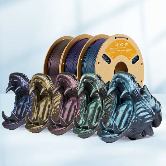 ERYONE Promotion PLA Burnt Titanium High Quality Filament 1KG 1.75mm ±0.03mm Filament For FDM 3D Printer Excellent Fluidity